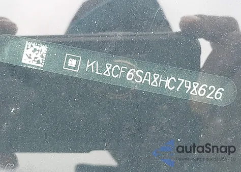 2017 Chevrolet Spark 2Lt Cvt z USA, uszkodzony, nr VIN KL8CF6SA8HC798626